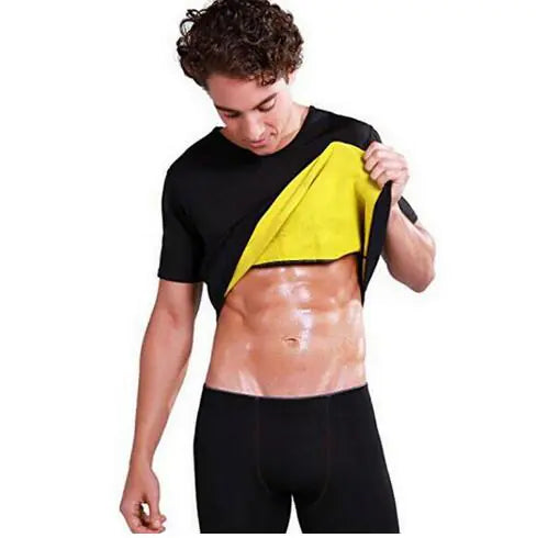 Men's Neoprene T-Shirt for Weight Loss